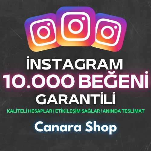 ⭐ İNSTAGRAM 10000 BEĞENİ - Garantili - Hızlı - Piyasanın En İyisi